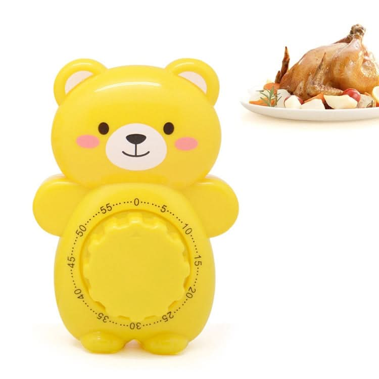 Cartoon Bear Timer Kitchen Gadget Mechanical Timer - Reluova