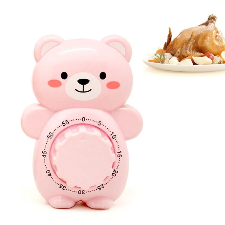 Cartoon Bear Timer Kitchen Gadget Mechanical Timer - Reluova