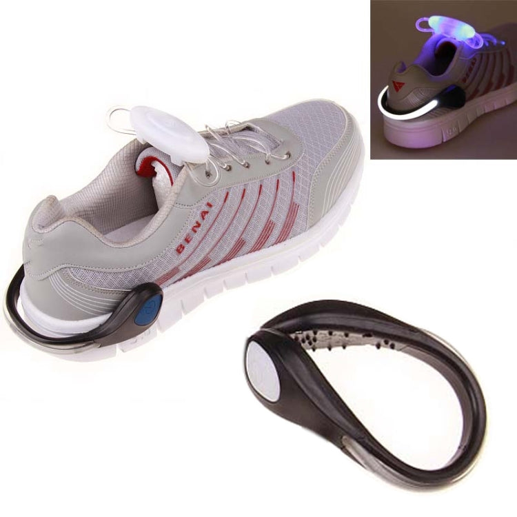 Glowing Shoe Clip Light Flashing Shoe Clip Outdoor Sports Warning Light Night Running Equipment, Random Color Delivery Reluova