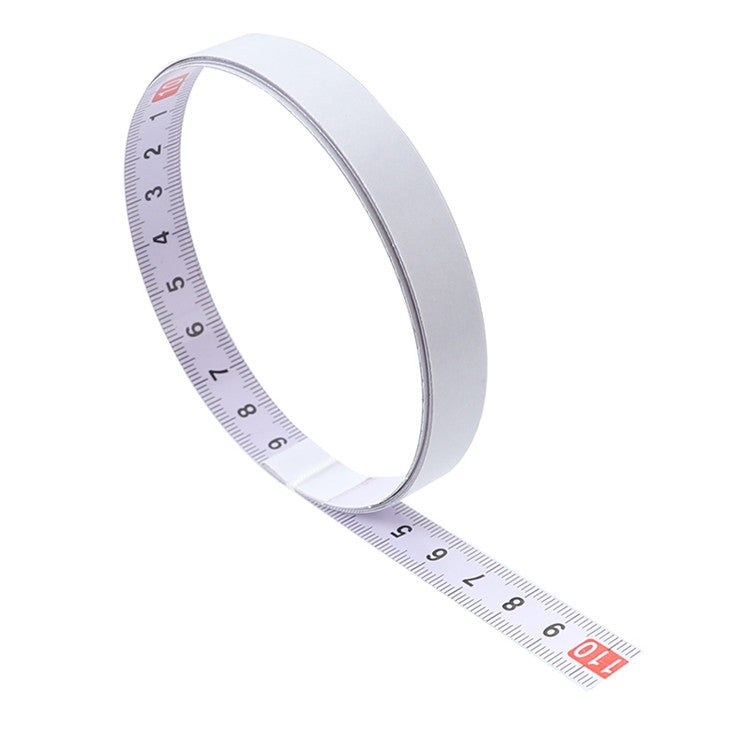 Sticky Scale Steel Ruler with Glue Scale Tape Measure Self-adhesive Ruler My Store