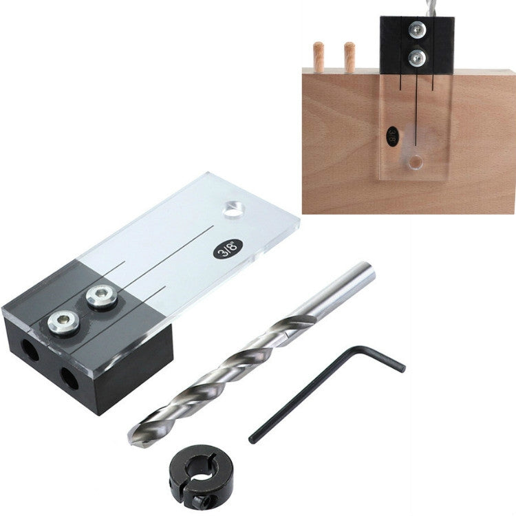 4 PCS / Set Woodworking Hole Locator Woodworking Special Hole Set Fixture Small Vertical Drilling Hole Positioning Tool My Store