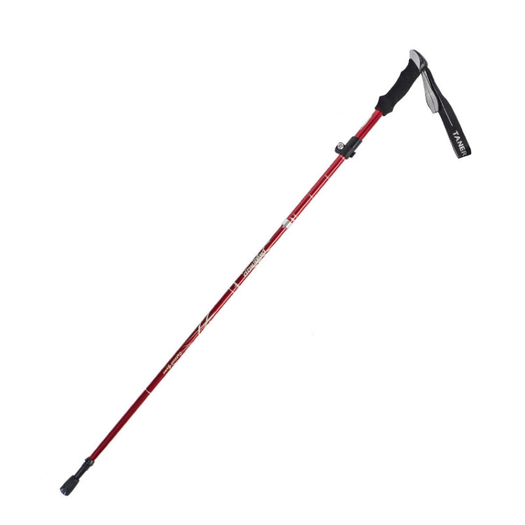 TANERDD TR-D0001 Trekking Poles Aluminum Alloy Folding Outdoor Handrails Trekking Walking Sticks Reluova