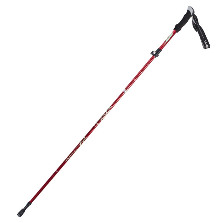 TANERDD TR-D0001 Trekking Poles Aluminum Alloy Folding Outdoor Handrails Trekking Walking Sticks Reluova