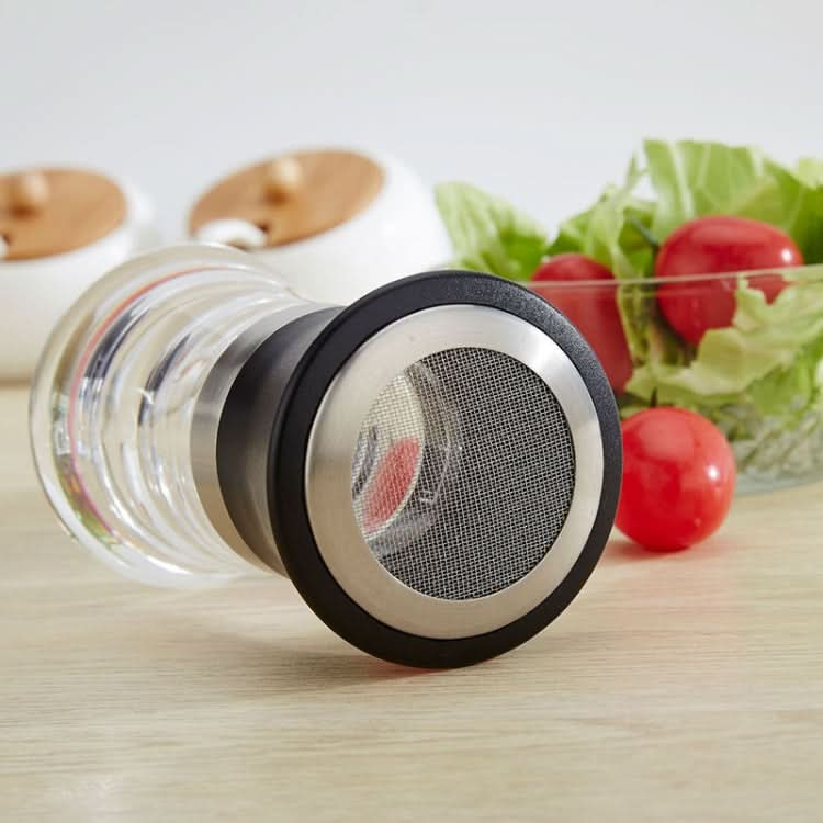 304 Stainless Steel + Acrylic Bottle Kitchen Seasoning Jar-Reluova