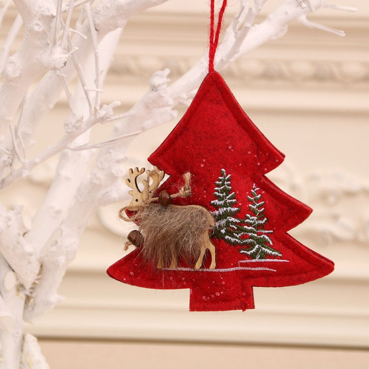 Christmas Coth Embroidery Small Pendant Christmas Decoration My Store