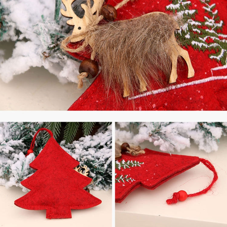 Christmas Coth Embroidery Small Pendant Christmas Decoration