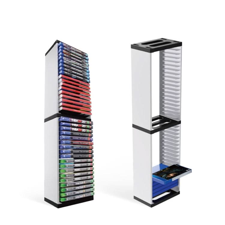 Console Game Cd Storage Rack Can Accommodate 36 Double-Layer Disc Racks For PS5 Reluova