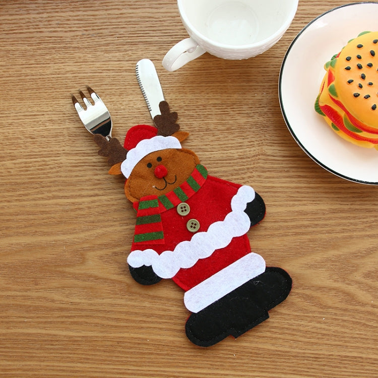 Christmas Knife And Fork Cover Christmas Decorations