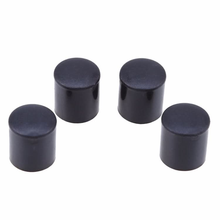 100 PCS Plastic Chair Feet Protectors Black Anti-skid Furniture Legs Table Base Cap Floor Protector Cover