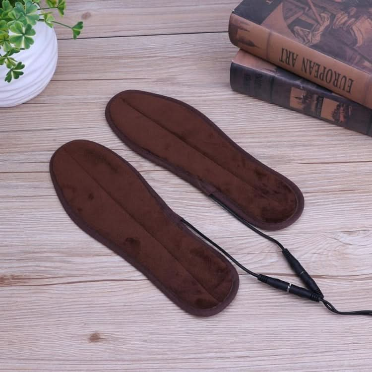 2 Pairs USB Shoe Dryer Electric Insoles Shoe Winter Keep Warm Heated Insole for Shoes Boot-Reluova