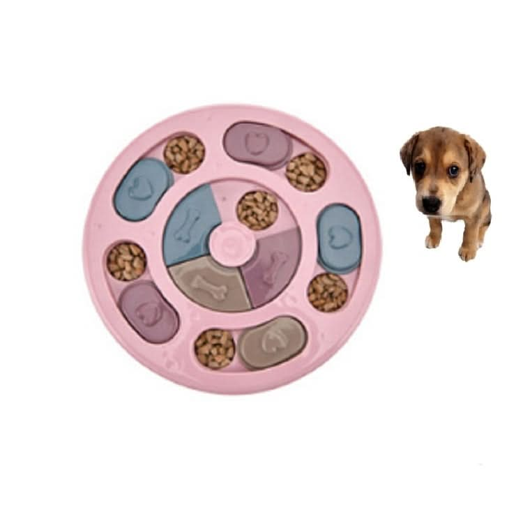 Pet Toy Dog Food Turntable Eating Puzzle Anti-Smashing Dog Bowl Supplies - Reluova