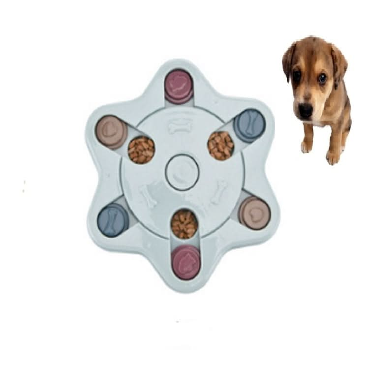 Pet Toy Dog Food Turntable Eating Puzzle Anti-Smashing Dog Bowl Supplies - Reluova