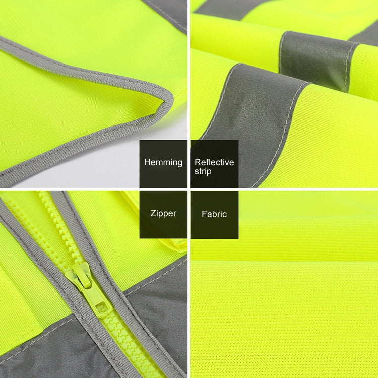 Multi-pockets Safety Vest Reflective Workwear Clothing