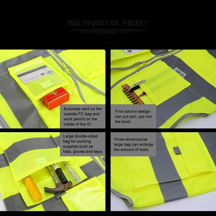 Multi-pockets Safety Vest Reflective Workwear Clothing ÎҵÄÉ̵ê