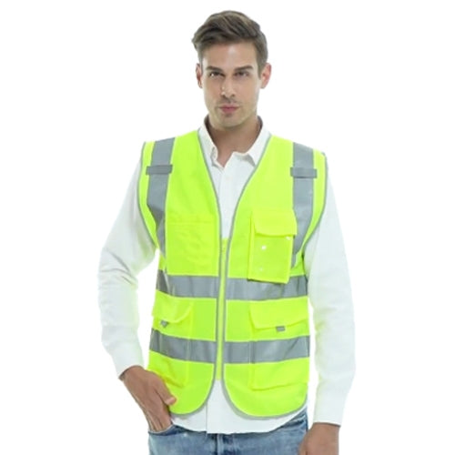 Multi-pockets Safety Vest Reflective Workwear Clothing