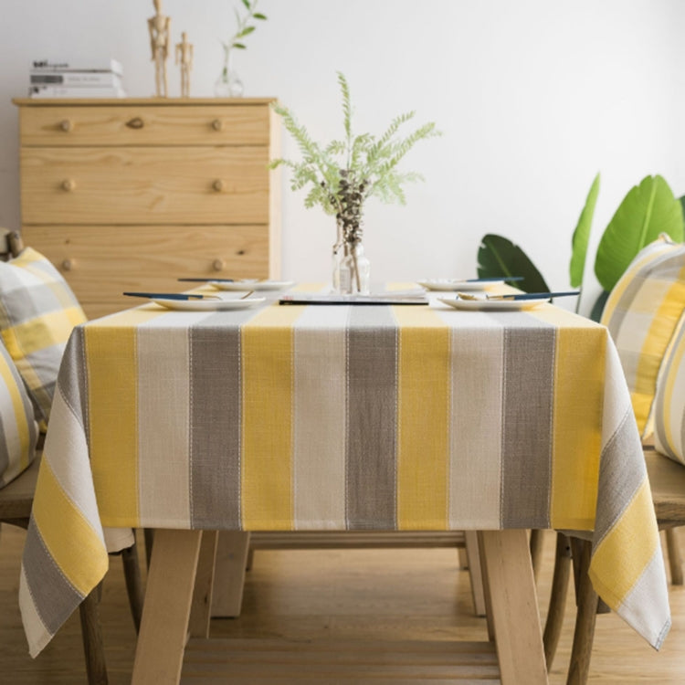 Cover Cloth Towel For The Rectangular Striped Coffee Table Round Table Dining Table My Store