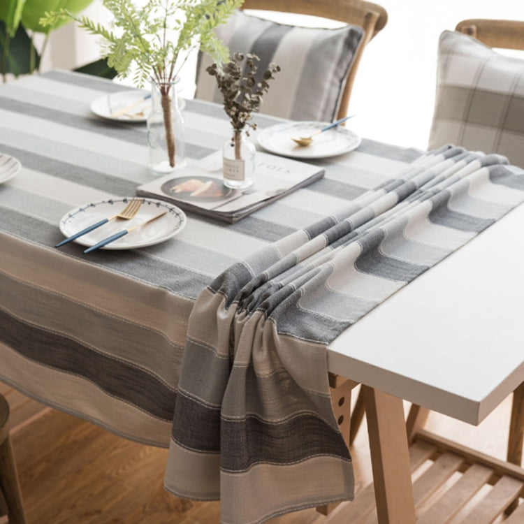 Cover Cloth Towel For The Rectangular Striped Coffee Table Round Table Dining Table My Store