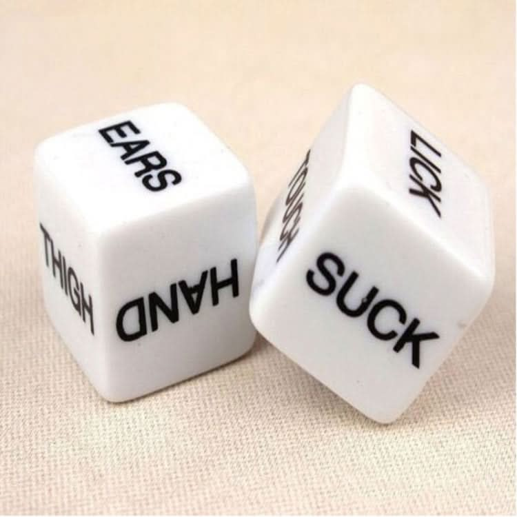 2 PCS Funny Sex Dice Humour Party Gambling Adult Games Sex Toys Cuboid-Reluova