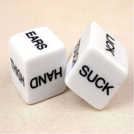 2 PCS Funny Sex Dice Humour Party Gambling Adult Games Sex Toys Cuboid