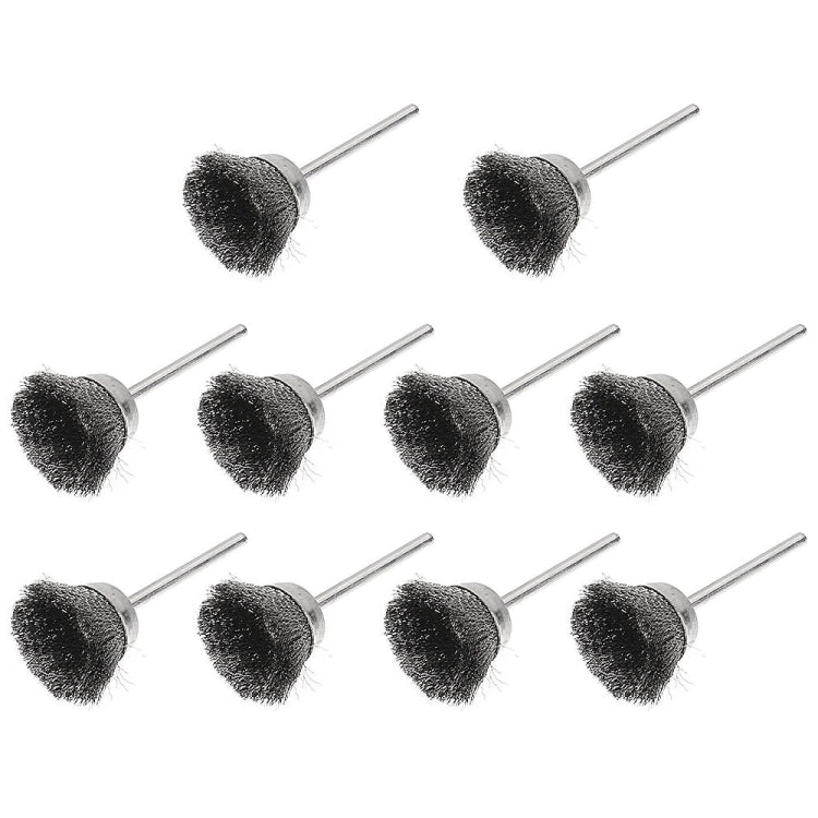 10 PCS Wire Brush Metal Descaling Polishing Brush To Remove Oxide Layer Flat Polishing Brush