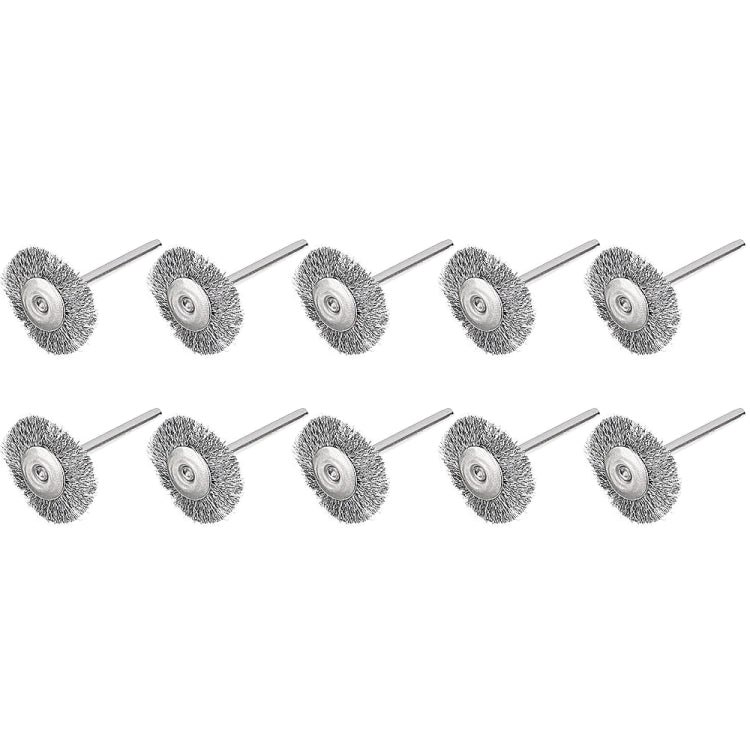 10 PCS Wire Brush Metal Descaling Polishing Brush To Remove Oxide Layer Flat Polishing Brush