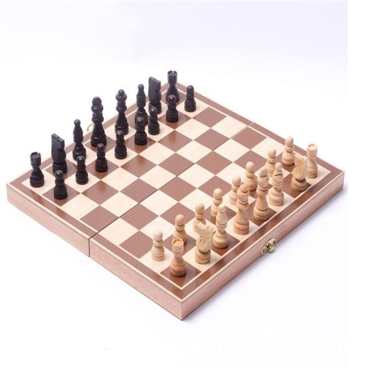 Wooden Folding Chess Board Game Reluova