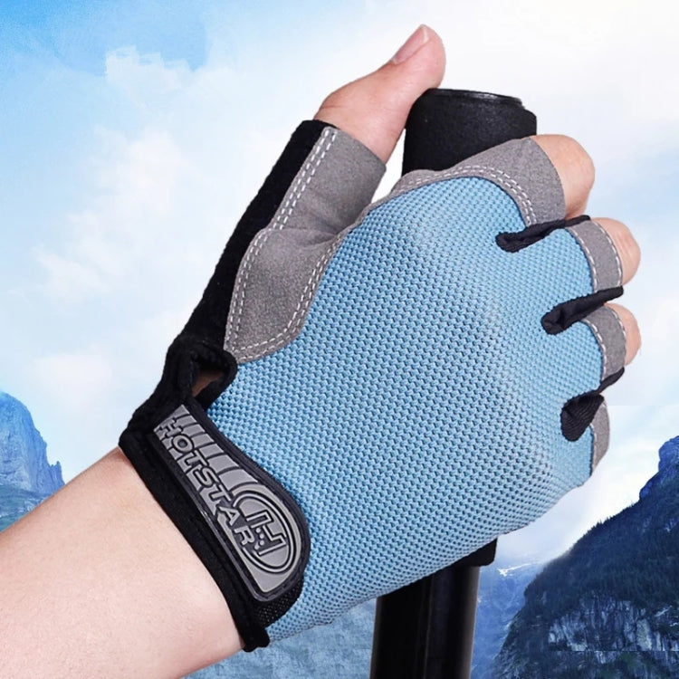 Summer Men Women Fitness Gloves Gym Weight Lifting Cycling Yoga Training Thin Breathable Antiskid Half Finger Gloves