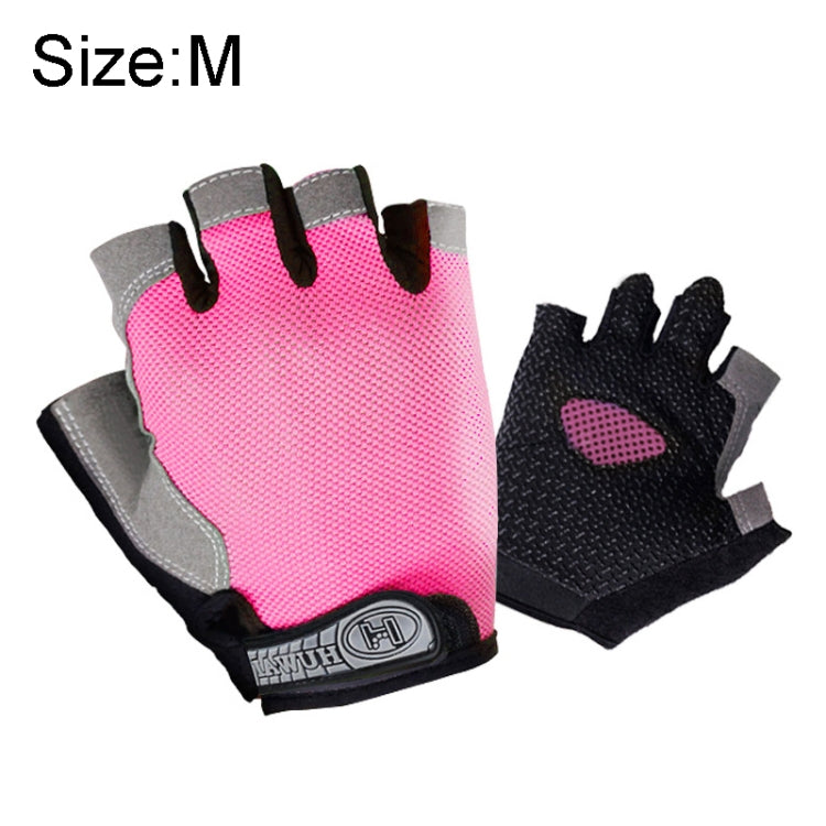 Summer Men Women Fitness Gloves Gym Weight Lifting Cycling Yoga Training Thin Breathable Antiskid Half Finger Gloves Reluova