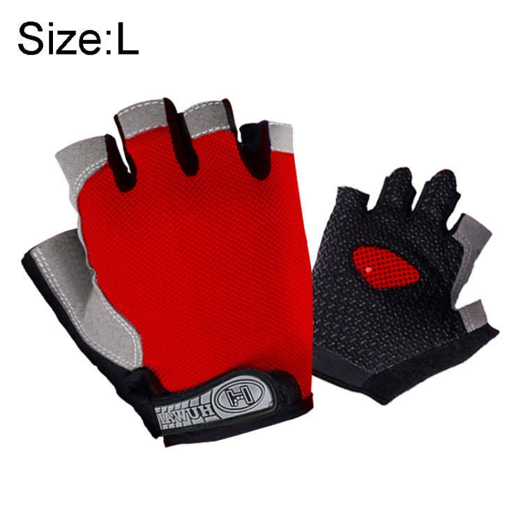 Summer Men Women Fitness Gloves Gym Weight Lifting Cycling Yoga Training Thin Breathable Antiskid Half Finger Gloves