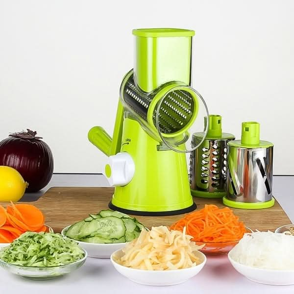 Multifunctional Electric Fruit Vegetable Slicer Cutter Carrot Potato Cutting Machine Stainless steel Blade Salad Chopper - Reluova