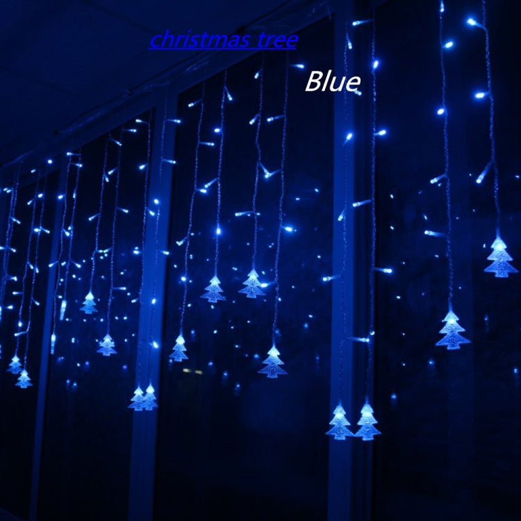 3.5M 96 Leds Curtain Christmas Tree Icicle String Lights Fairy Lights Christmas New Year Lights Wedding Party Decoration