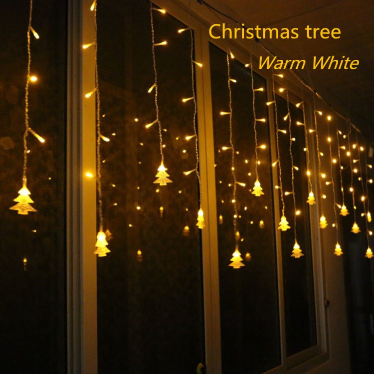 3.5M 96 Leds Curtain Christmas Tree Icicle String Lights Fairy Lights Christmas New Year Lights Wedding Party Decoration My Store