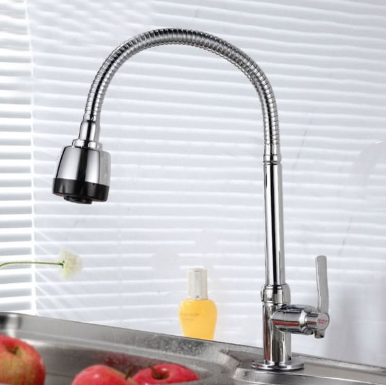 Kitchen Faucet Anti-splash Head Wash Basin Sink Universal Rotatable Faucet Full Copper Joint - Reluova