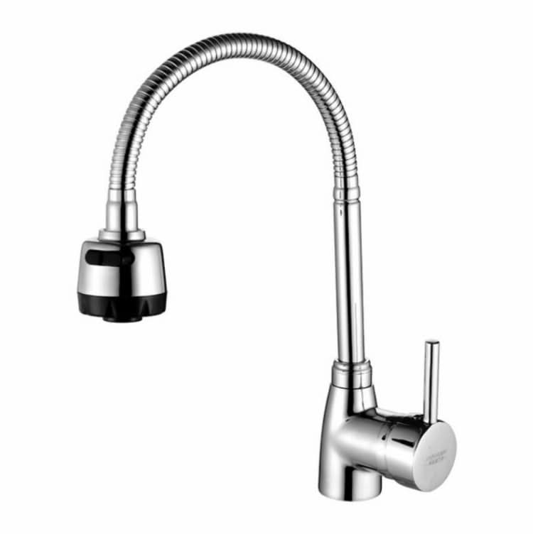 Kitchen Faucet Anti-splash Head Wash Basin Sink Universal Rotatable Faucet Full Copper Joint - Reluova