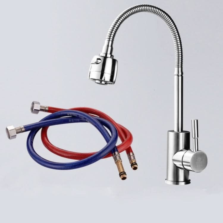 Kitchen Faucet Anti-splash Head Wash Basin Sink Universal Rotatable Faucet Full Copper Joint - Reluova