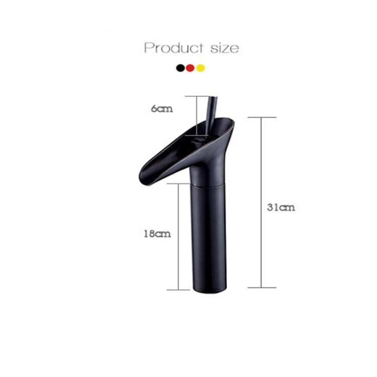 Bathroom Faucet Washbasin Waterfall Hot & Cold Faucet - Reluova