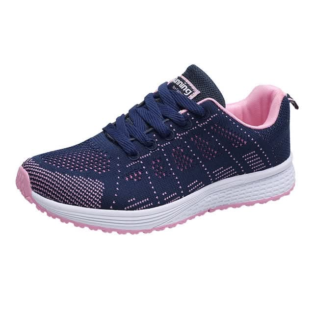 Mesh Breathable Flat Sneakers Running Shoes Casual Shoes for Women Reluova