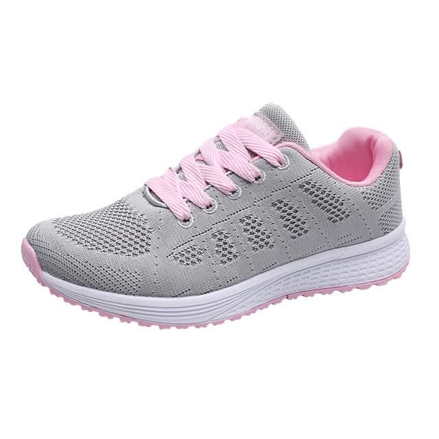 Mesh Breathable Flat Sneakers Running Shoes Casual Shoes for Women Reluova