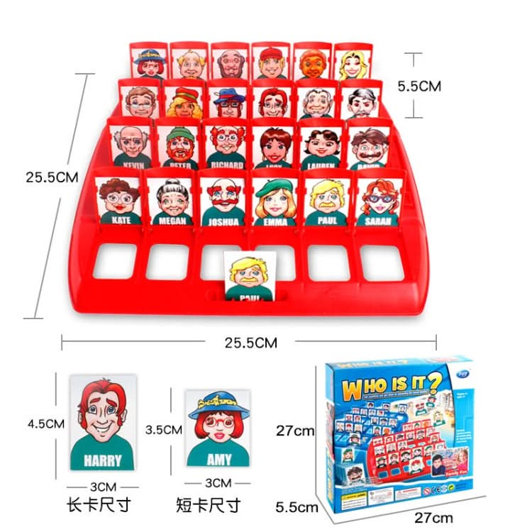 Children Logical Reasoning Game Guess Board Kid Puzzle Game Party Toy Reluova