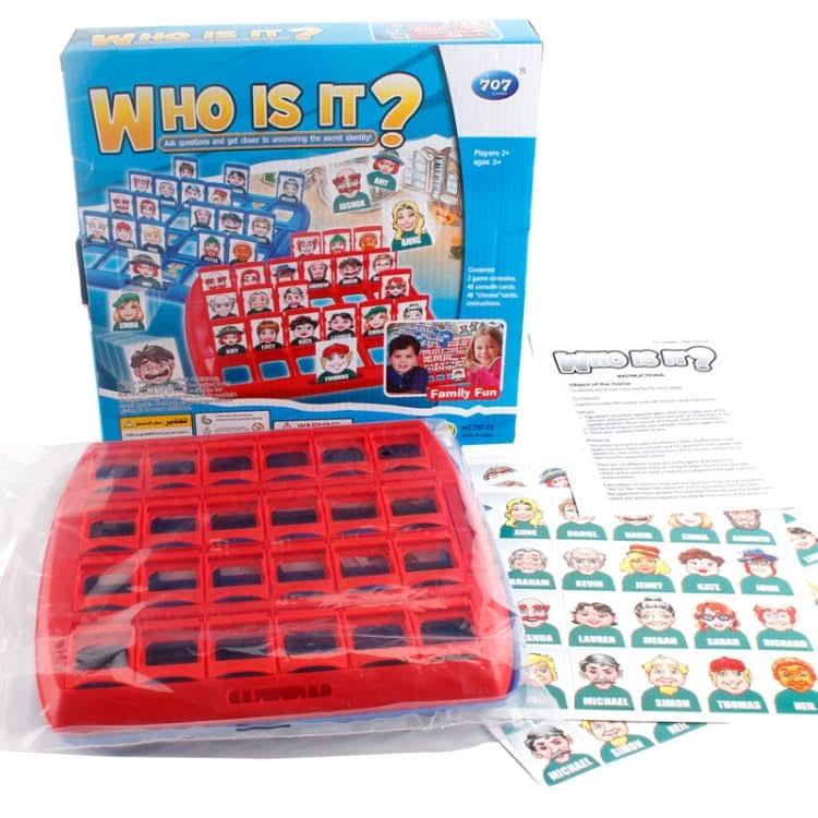 Children Logical Reasoning Game Guess Board Kid Puzzle Game Party Toy Reluova