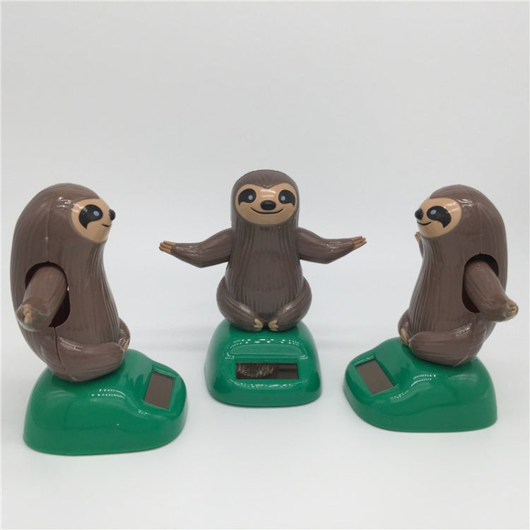 Novelty Solar Toys Plastic ABS Sloth Solar Powered Dancing for Car Decoration ÎҵÄÉ̵ê