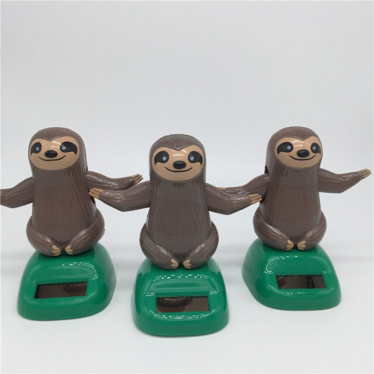 Novelty Solar Toys Plastic ABS Sloth Solar Powered Dancing for Car Decoration ÎҵÄÉ̵ê