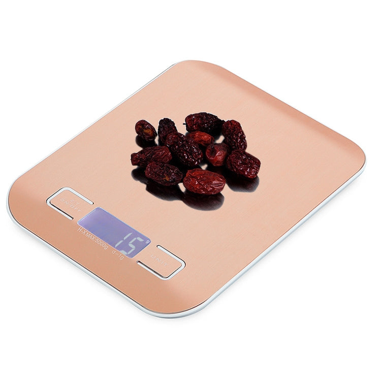 BOH-2012 Digital Multi-function Stainless Steel Food Kitchen Scale with LCD Display, Specification: 10kg/1g