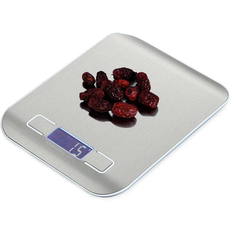 Digital Multi-function Stainless Steel Food Kitchen Scale with LCD Display