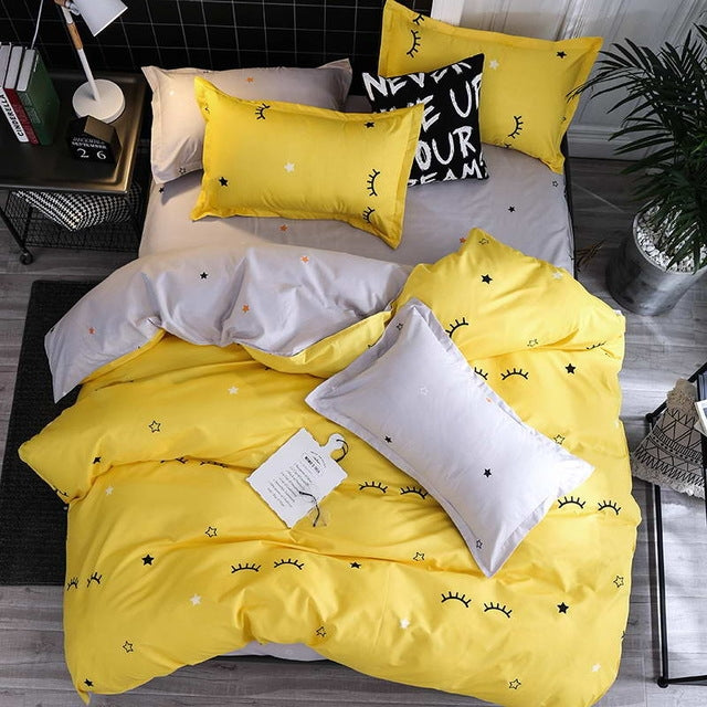 Bedding Set Luxury Family Set Sheet Duvet Cover Pillowcase My Store