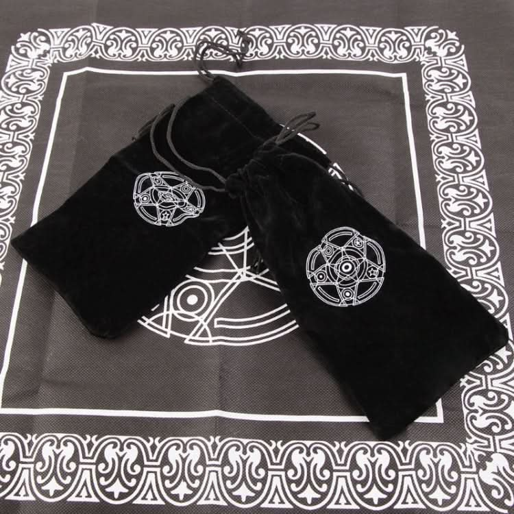 Velvet Pentagram Tarot Card Bag Home Mini Drawstring Package Reluova