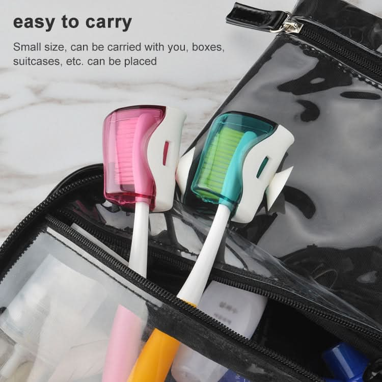 Creative Suction Cup Toothbrush Dust Cover