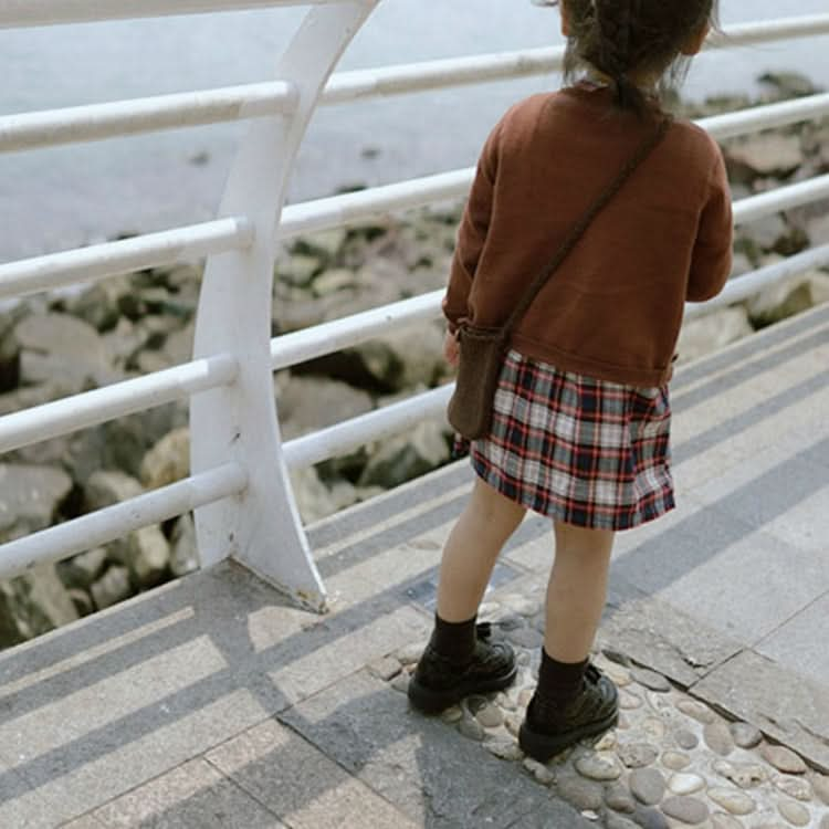 Spring and Autumn Children Clothing Girl Cotton Knit Cardigan Sweater, Series 1 Reluova