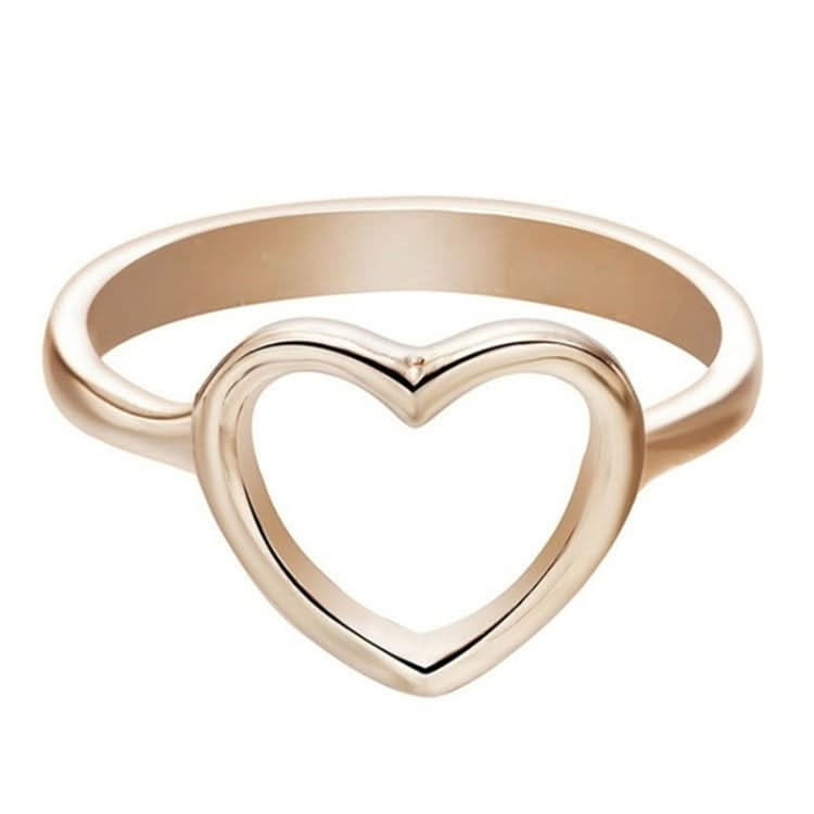 Fashion Heart Shaped Wedding Ring for Woman Reluova