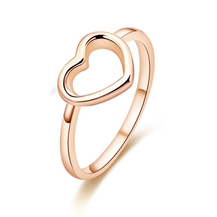 Fashion Heart Shaped Wedding Ring for Woman Reluova